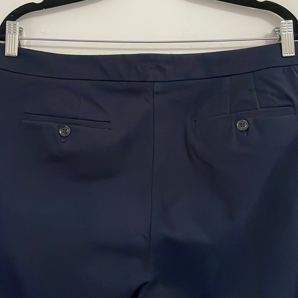 Talbots Chatham Ankle Pants Curvy Fit Navy Blue Pants - Picture 14 of 14